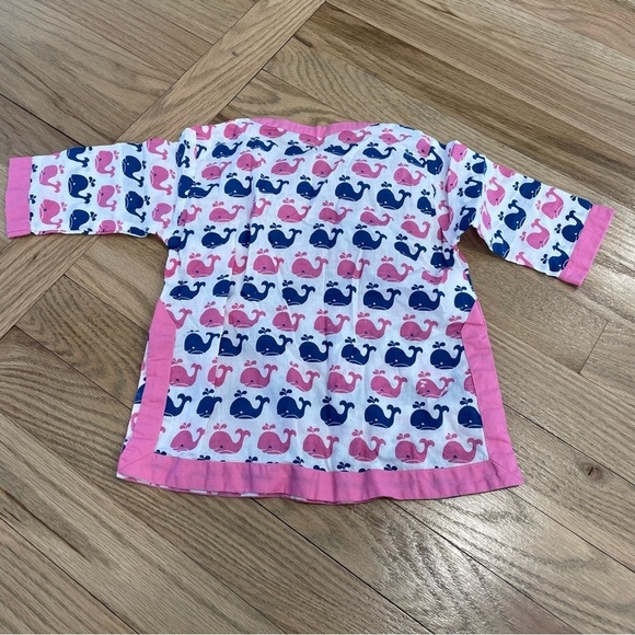 Pottery Barn Kids Whale Print Swim Coverup - Picture 3 of 3